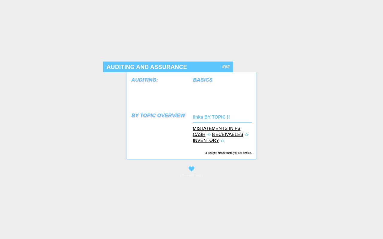 Carrd profile picture for @auditing